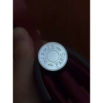 Hermes Herbag Zip 31cm Taška v barvách camel a bordeaux