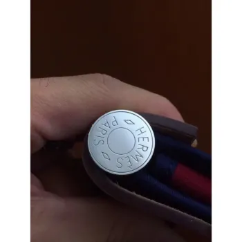 Hermes Herbag Zip 31cm Taška v Hnědé a Červené