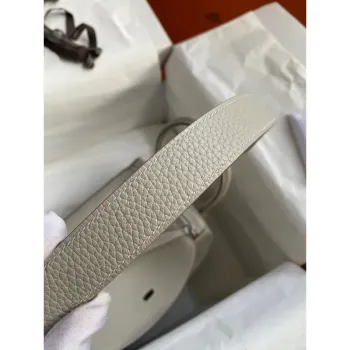 Hermes Lindy 26 Ručně vyráběná taška z kůže Beton Clemence