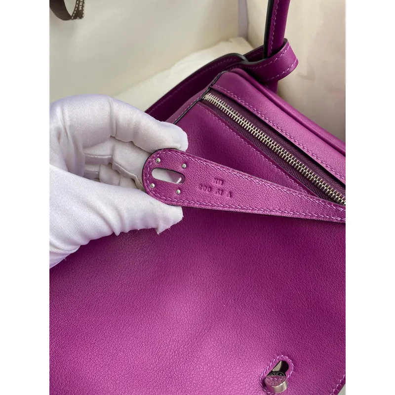 Hermes Lindy 26 Ručně vyráběná taška v anemone swift telecí kůži