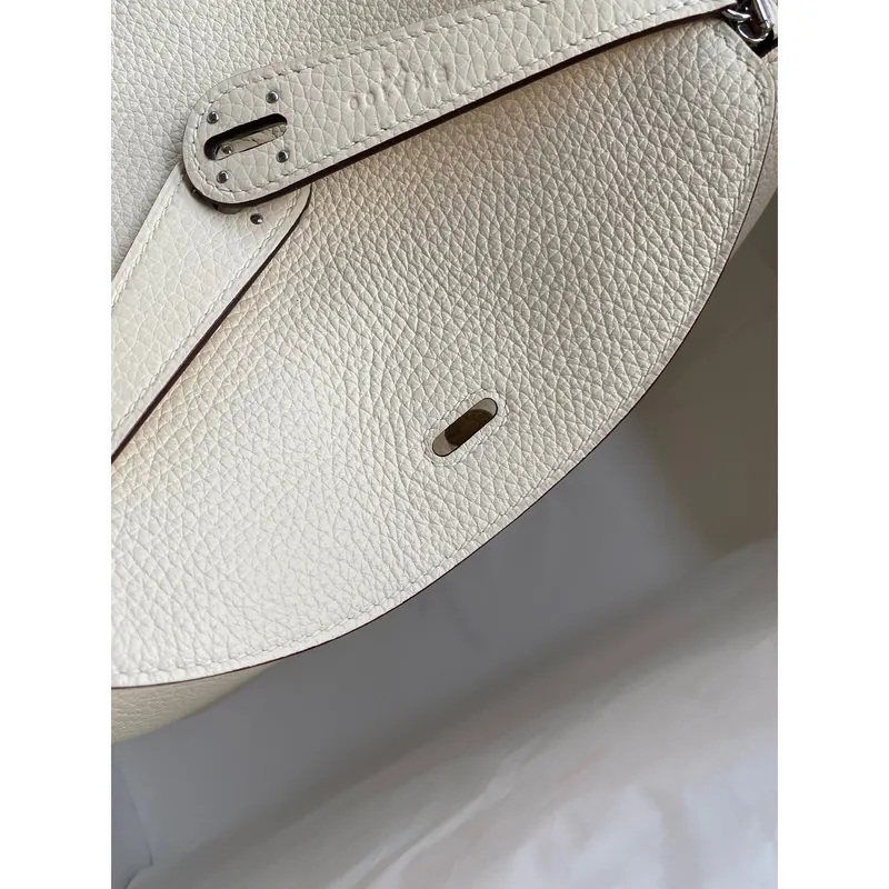 Hermes Lindy 26 Ručně vyráběná taška z kůže Nata Clemence