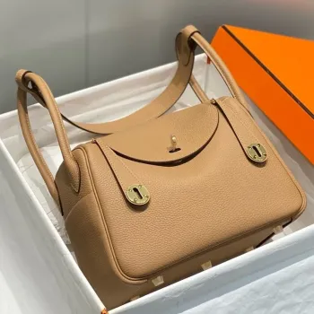 Kabelka Hermes Lindy 26 cm v kůži Chai Clemence s GHW
