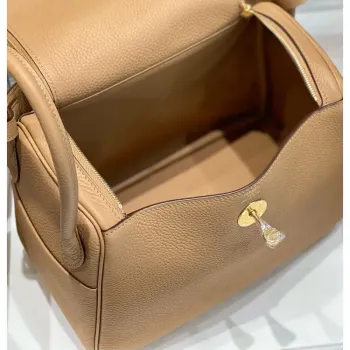 Kabelka Hermes Lindy 26 cm v kůži Chai Clemence s GHW