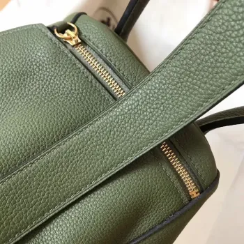 Hermes Canopee Lindy 26cm Clemence Ručně vyráběná taška