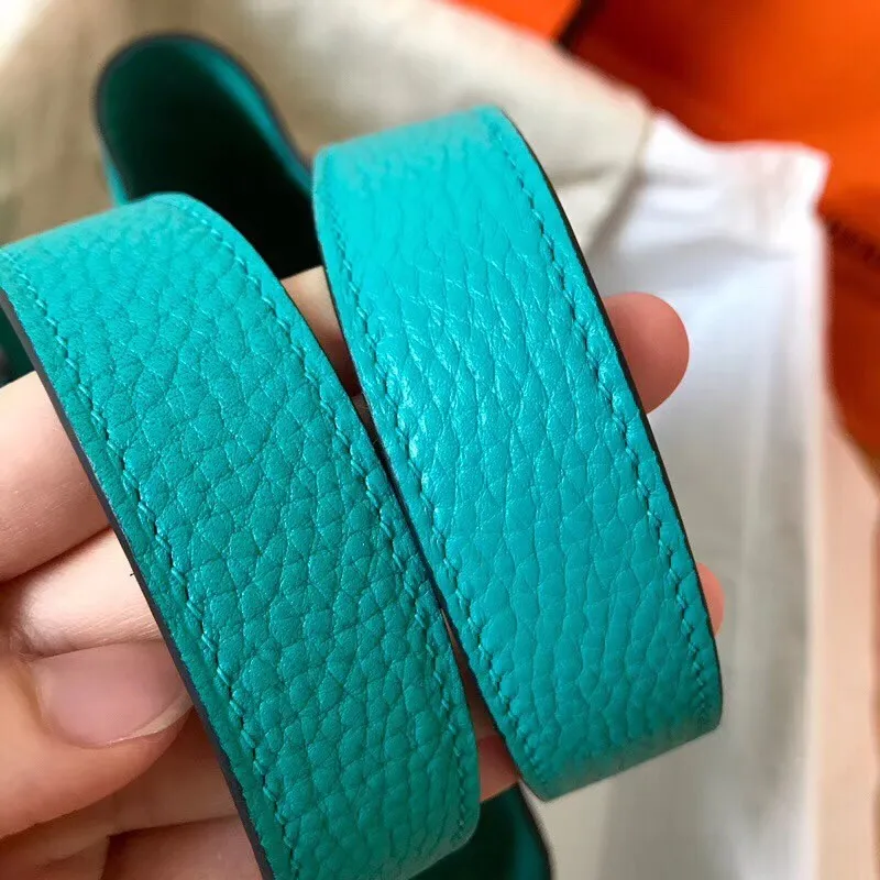 Hermes Blue Paon Picotin Lock PM 18cm Ručně vyráběná taška