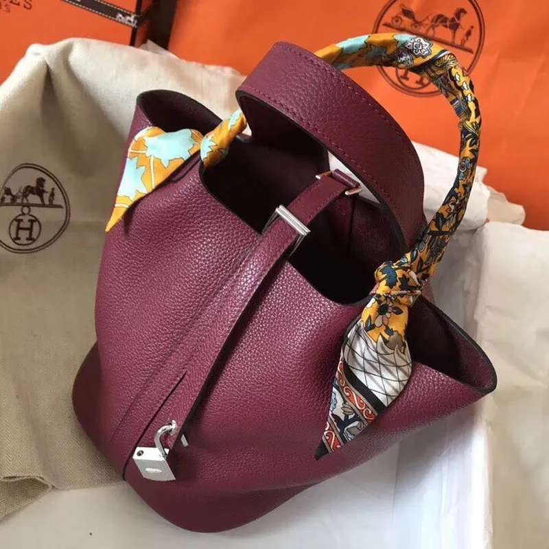 Hermes Ruby Picotin Lock PM 18cm Ručně vyráběná taška