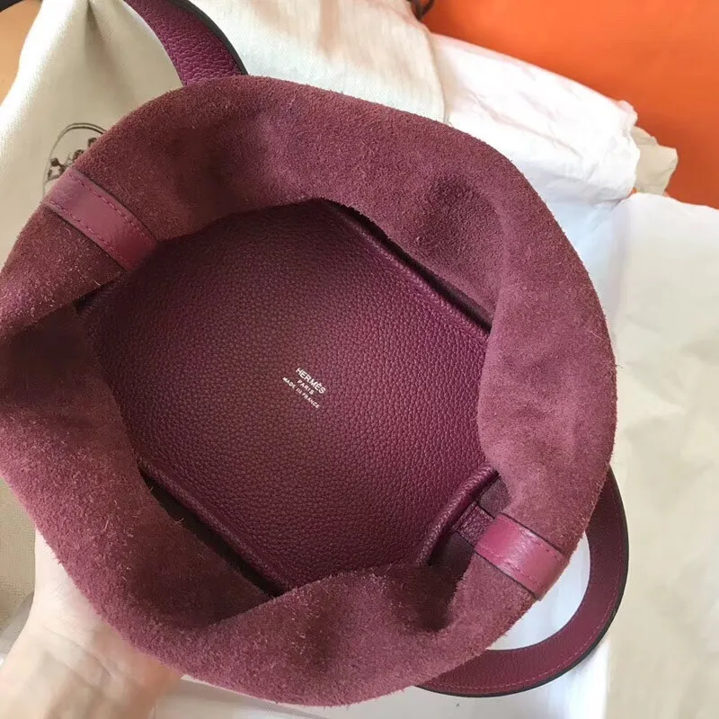 Hermes Ruby Picotin Lock PM 18cm Ručně vyráběná taška