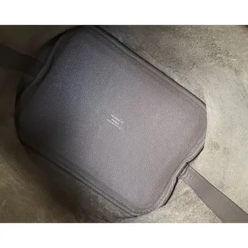 Hermes Taupe Picotin Lock 22 Taška s pletenými rukojeťmi