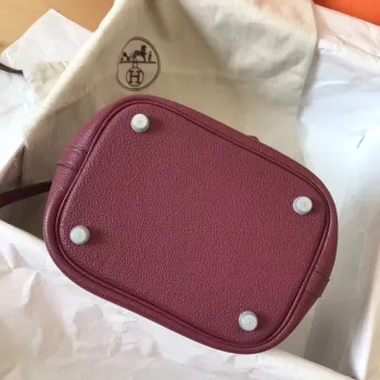 Hermes Ruby Picotin Lock MM 22cm Ručně vyráběná taška