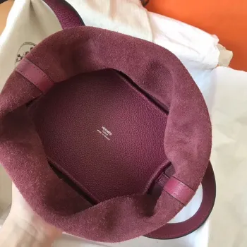 Hermes Ruby Picotin Lock MM 22cm Ručně vyráběná taška