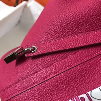 Hermes Peach Picotin Lock MM 22cm Ručně vyráběná taška