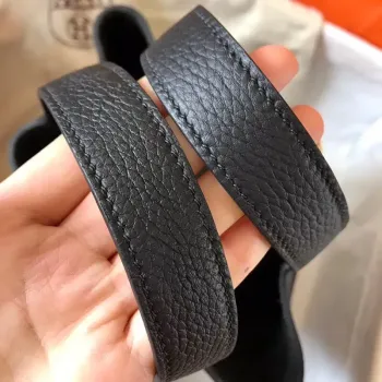 Hermes Black Picotin Lock MM 22cm Ručně vyráběná taška