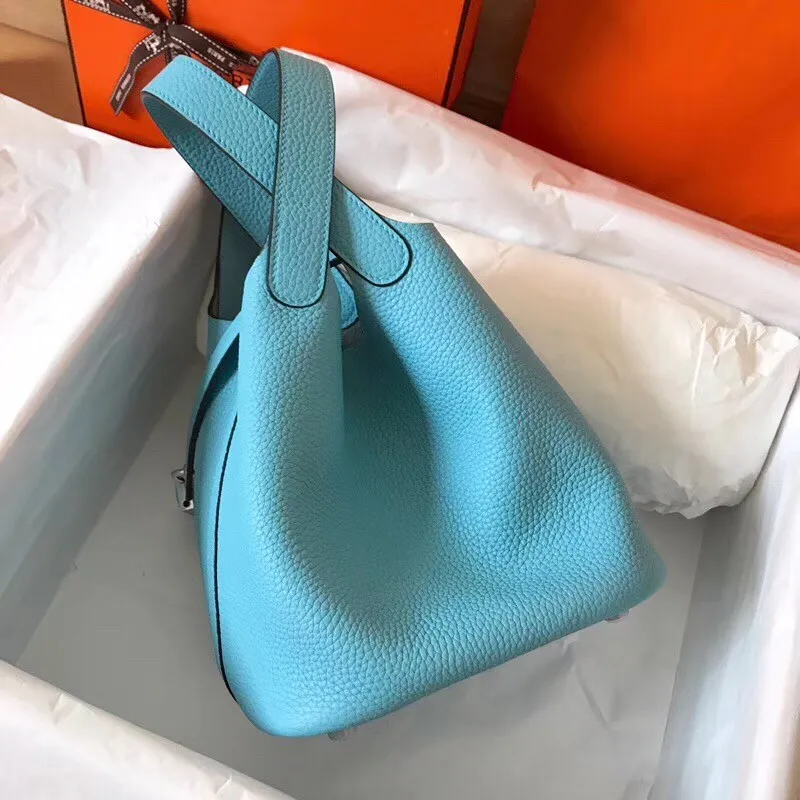 Hermes Lagon Picotin Lock MM 22cm Ručně vyráběná taška