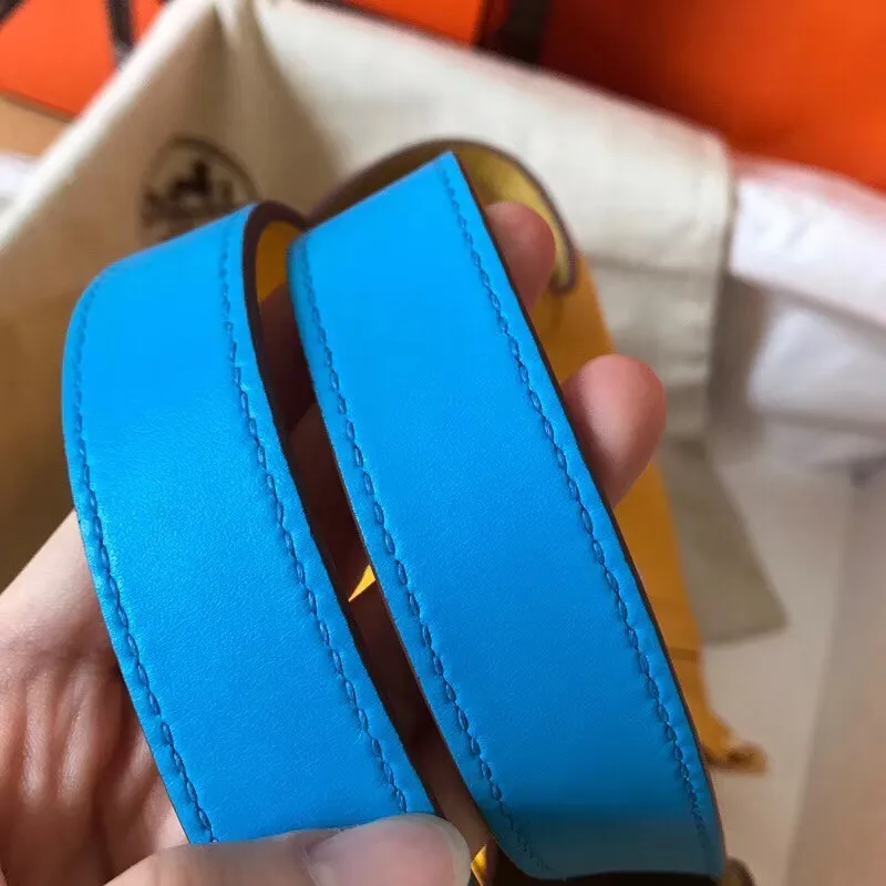 Hermes Bicolor Picotin Lock MM 22cm Žlutá Taška