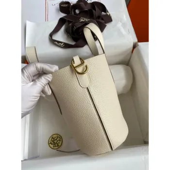 Hermes In The Loop 18 Ručně vyráběná taška z kůže Craie Clemence