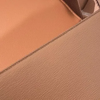 Hermes Geta Ručně Vyrobená Taška z Kůže Quebracho Chevre Mysore