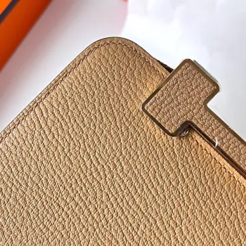 Hermes Geta Ručně Vyrobená Taška V Kůži Chai Chevre Mysore