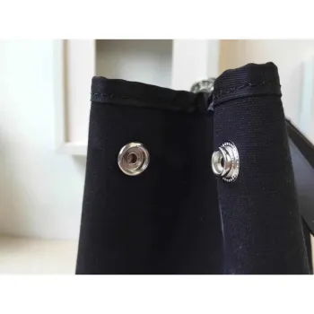 Hermes Cabag Elan taška v černé plátno