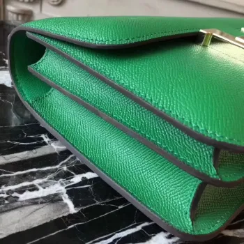 Hermes Bamboo Constance MM 24cm Epsom kožená taška