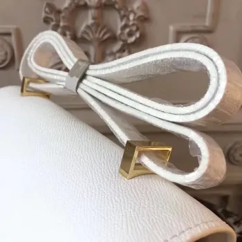 Hermès Bílá Constance MM 24cm Taška z Epsom kůže