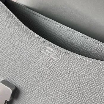 Hermes Constance 18 Ručně vyráběná taška v Gris Mouette Epsom telecí kůži