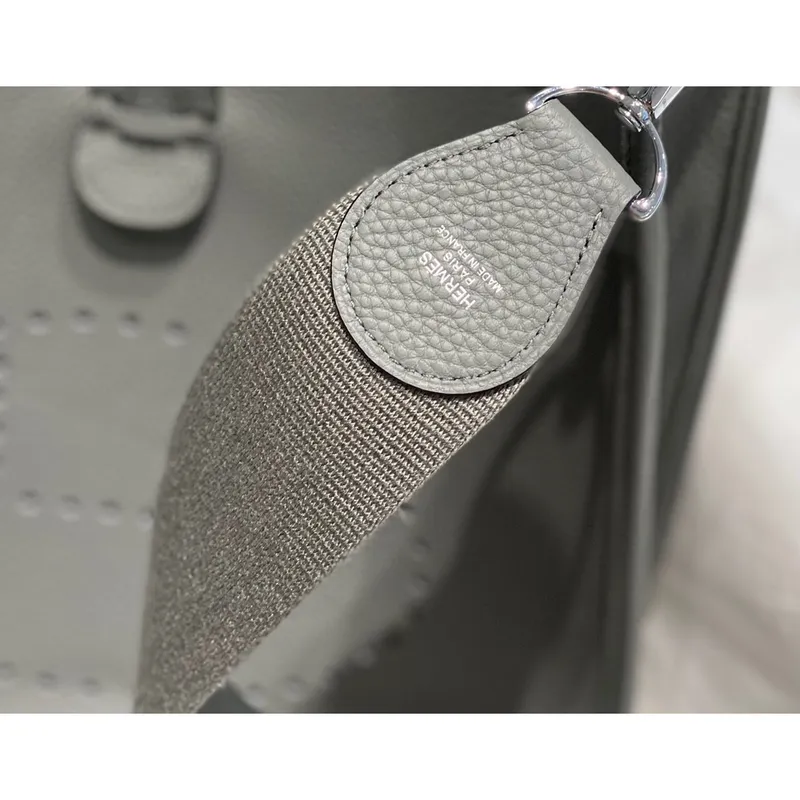 Hermes Evelyne III 29 Taška v kůži Gris Meyer Clemence