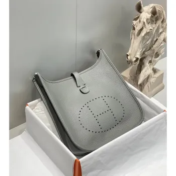 Hermes Evelyne III 29 Taška v kůži Gris Meyer Clemence