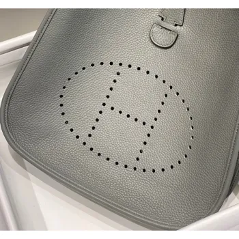Hermes Evelyne III 29 Taška v kůži Gris Meyer Clemence