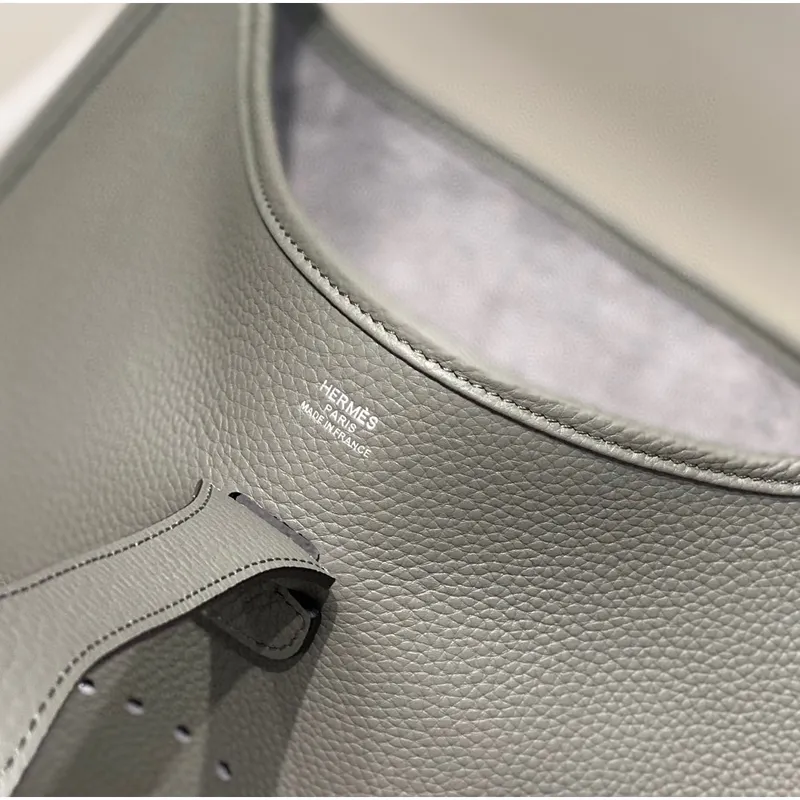 Hermes Evelyne III 29 Taška v kůži Gris Meyer Clemence