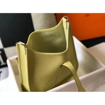 Hermes Evelyne III 29 Taška v Jaune Poussin kůži Clemence