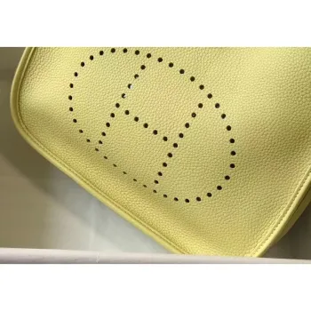 Hermes Evelyne III 29 Taška v Jaune Poussin kůži Clemence