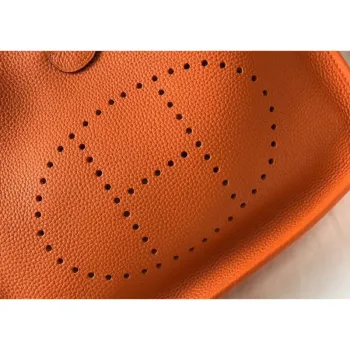 Hermes Evelyne III 29 Taška v oranžové kůži Clemence
