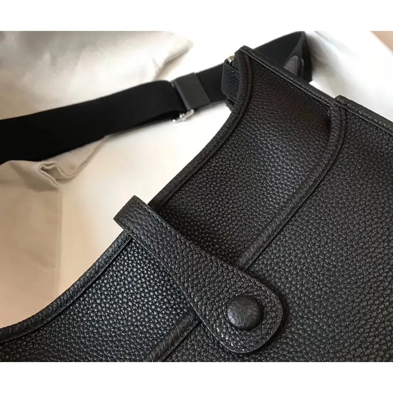Hermes Evelyne III 29 Taška v černé kůži Clemence
