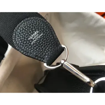 Hermes Evelyne III 29 Taška v černé kůži Clemence