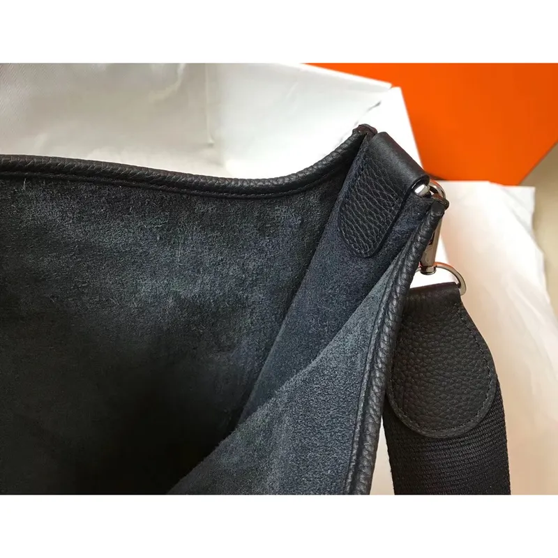 Hermes Evelyne III 29 Taška v černé kůži Clemence