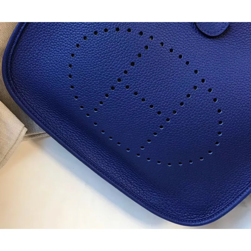 Hermes Evelyne III 29 Taška v modré elektrické kůži Clemence