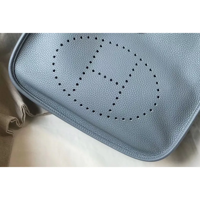 Hermes Evelyne III 29 Taška v modré linii kůže Clemence