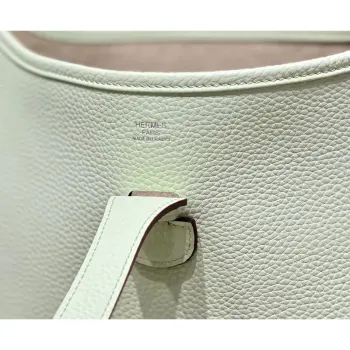 Hermes Evelyne III 29 Taška v kůži Clemence v odstínu Vert Fizz