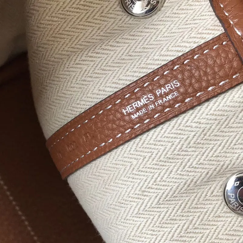 Hermes Garden Party 30 Taška zlatá kůže Clemence