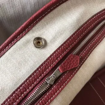 Hermes Garden Party 30 Taška v Bordeaux kůži Clemence