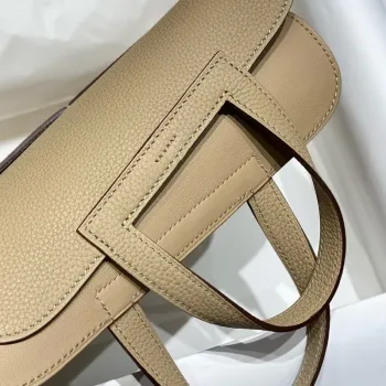 Taška Hermes Halzan 25 v kůži Clemence Trench