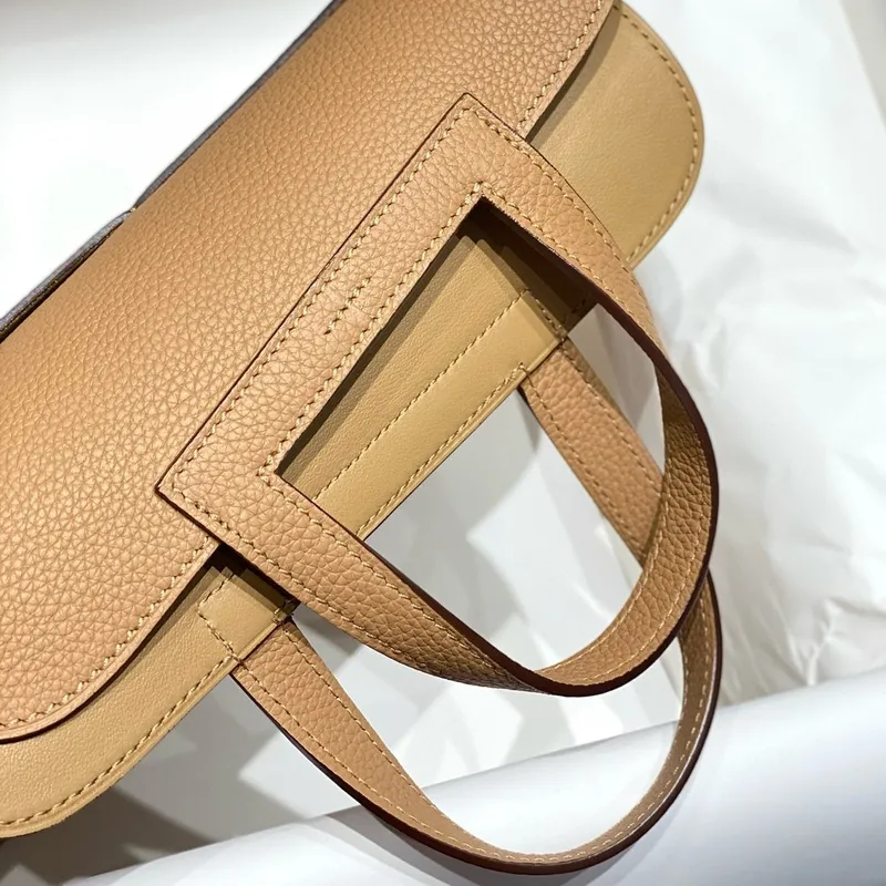 Taška Hermes Halzan 25 v kůži Chai Clemence