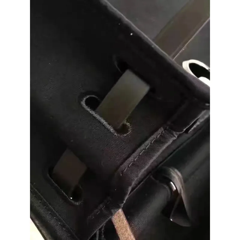 Hermes Herbag Zip PM 31cm Taška v černé plátno