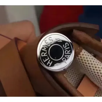 Hermes Herbag Zip PM 31cm Taška v béžové plátno