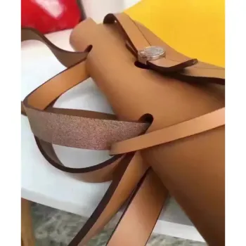 Hermes Herbag Zip PM 31cm Taška v žluté plátno