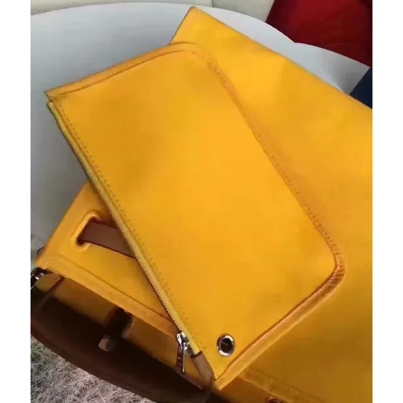 Hermes Herbag Zip PM 31cm Taška v žluté plátno