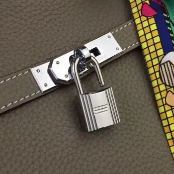 Taška Hermes Grey Clemence Jypsiere 28cm