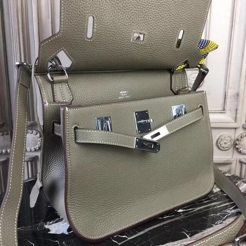 Taška Hermes Grey Clemence Jypsiere 28cm