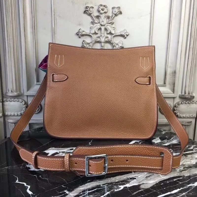 Hermes Brown Clemence Jypsiere 28cm Taška