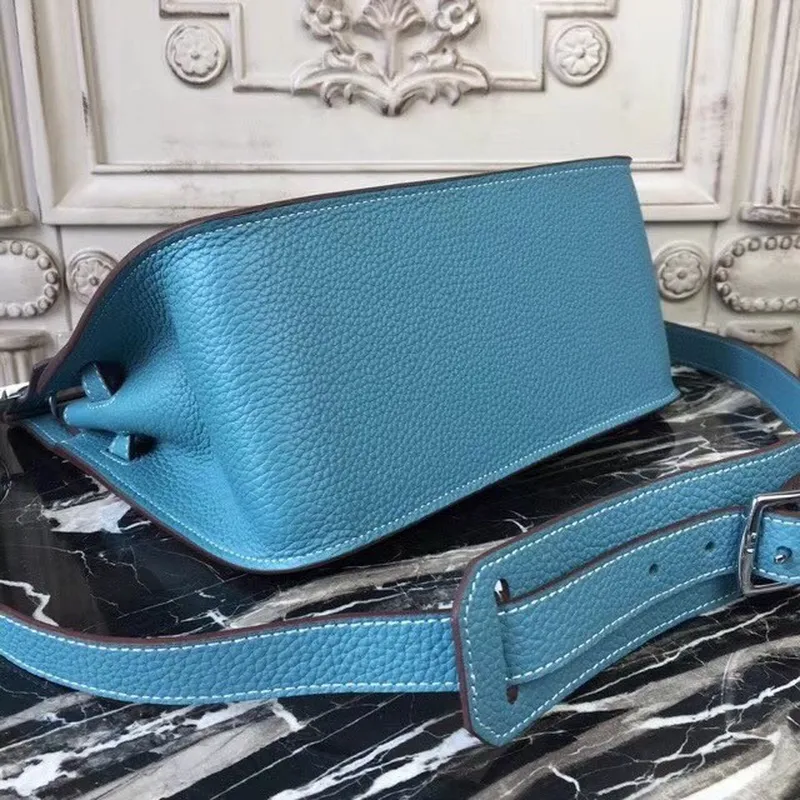 Hermes Blue Jean Clemence Jypsiere 28cm Taška